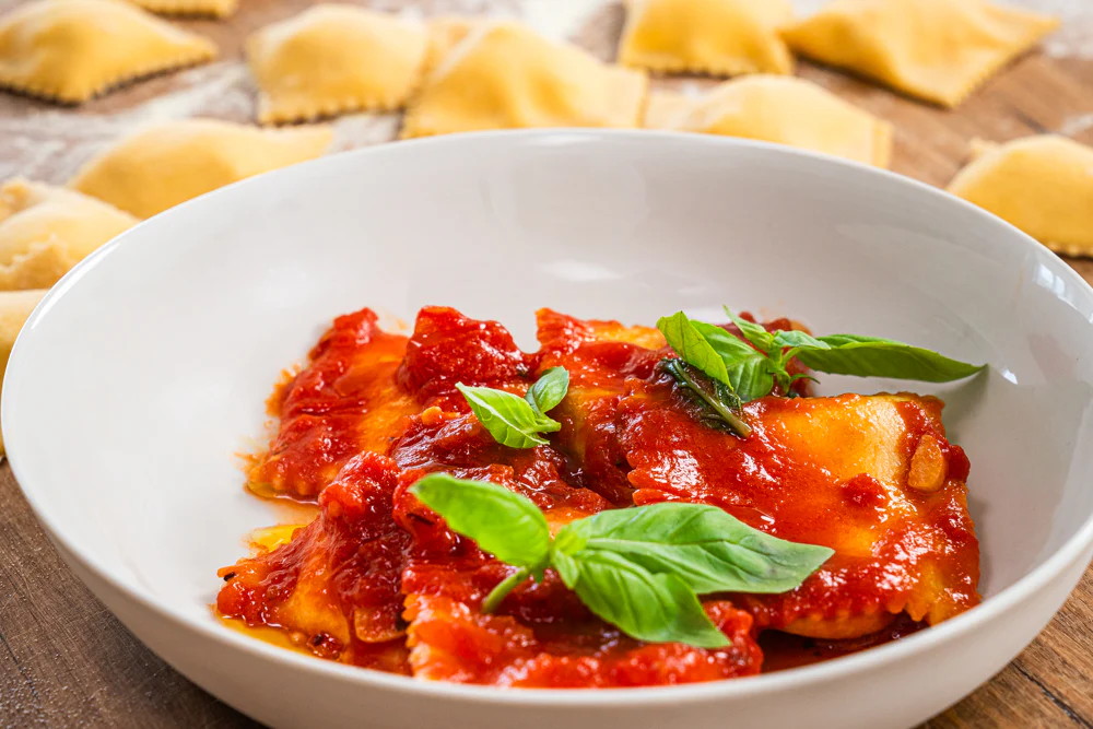 Spinach Ravioli